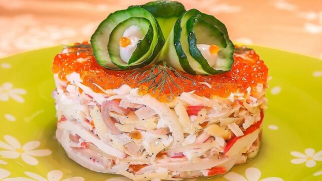 Salad recipe for the Dukan diet
