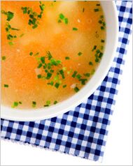 vegetable soup diet dish for the lazy