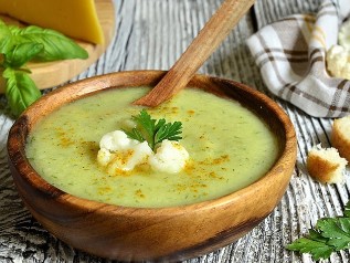 the cauliflower soup